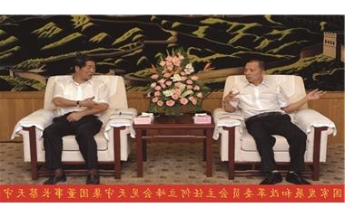 He Lifeng, Director of the National Development and Reform Commission, met with CAI Tianshou, chairman of Tianshou Group 